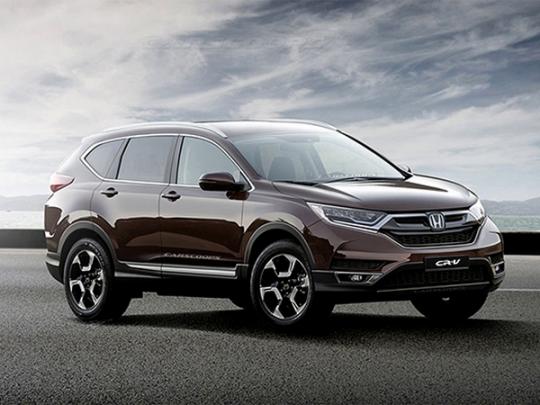 Пятое поколение кроссовера Honda CR-V станет семиместным (фото)