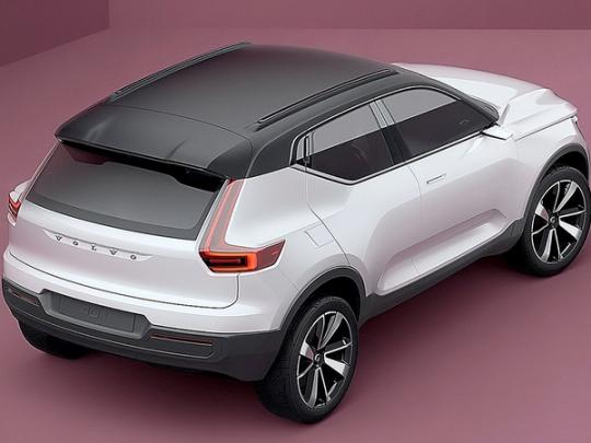 Самый компактный кроссовер Volvo сделают ярким, что позволит ему выделиться в потоке машин (фото)