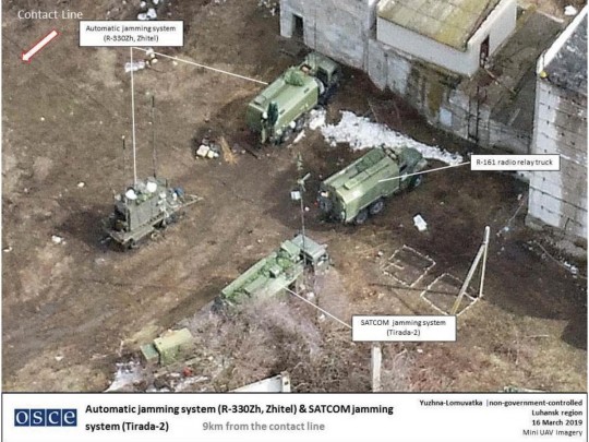 На Донбассе заметили российские системы РЭБ: в сети показали фото