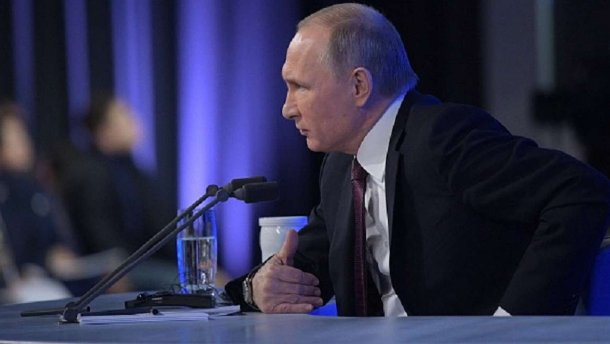 Карикатурист дотепно висміяв прес-конференцію Путіна