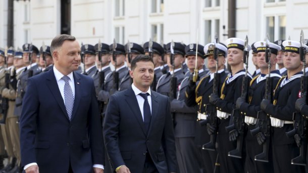 Після зустрічі з Зеленським Дуда заявив, що санкції проти Росії мають зберігатися
