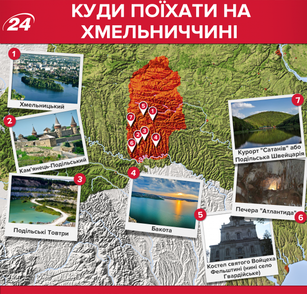 Подорожі Україною: унікальні місця Хмельниччини, що не залишать Вас байдужими