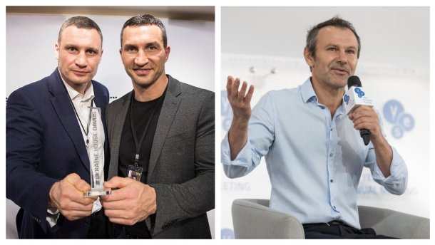 Потрійний удар: у головних ролях – брати Кличко і Святослав Вакарчук