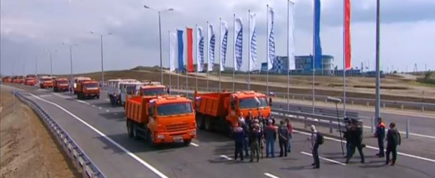 Путін приїхав на відкриття Кримського мосту