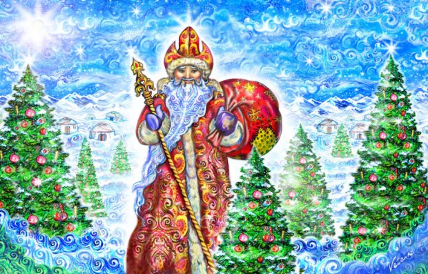 Санта-Клаус – супергерой із коміксів та інші клони Святого Миколая