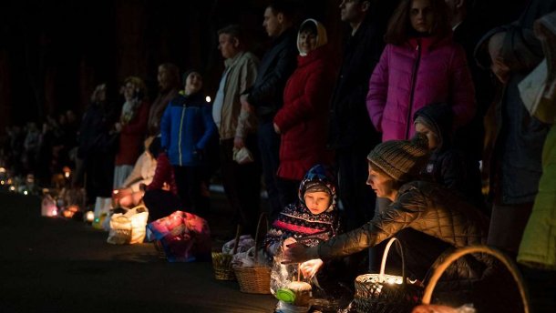 Стало відомо, у яких областях відбулися найчисленніші заходи у Великодню ніч