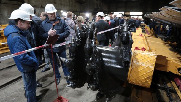 Установка устаткування Sany на державних шахтах дозволить підвищити енергонезалежність країни