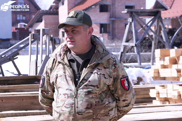 Змінили сепарам ландшафт: військові звели бліндаж під ворожим вогнем