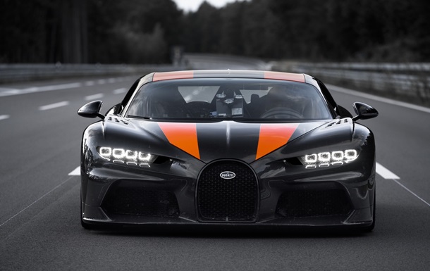 Bugatti Chiron разогнали до рекордных 490 км/ч