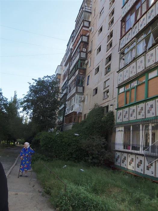 Фото последствий обстрелов Горловки