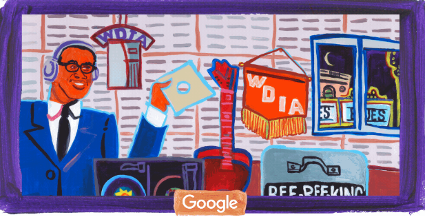 Google посвятил дудл легендарному американскому музыканту Би Би Кингу (ФОТО, ВИДЕО)