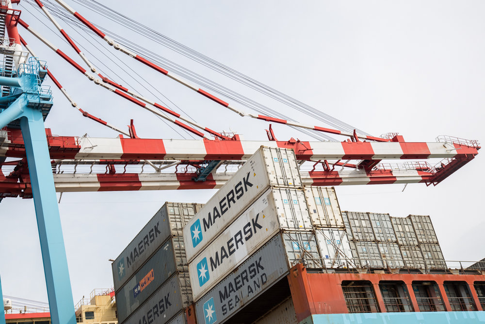 Как ТИС принял первое судно обновленного сервиса Maersk