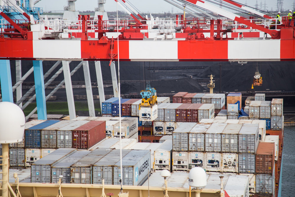Как ТИС принял первое судно обновленного сервиса Maersk
