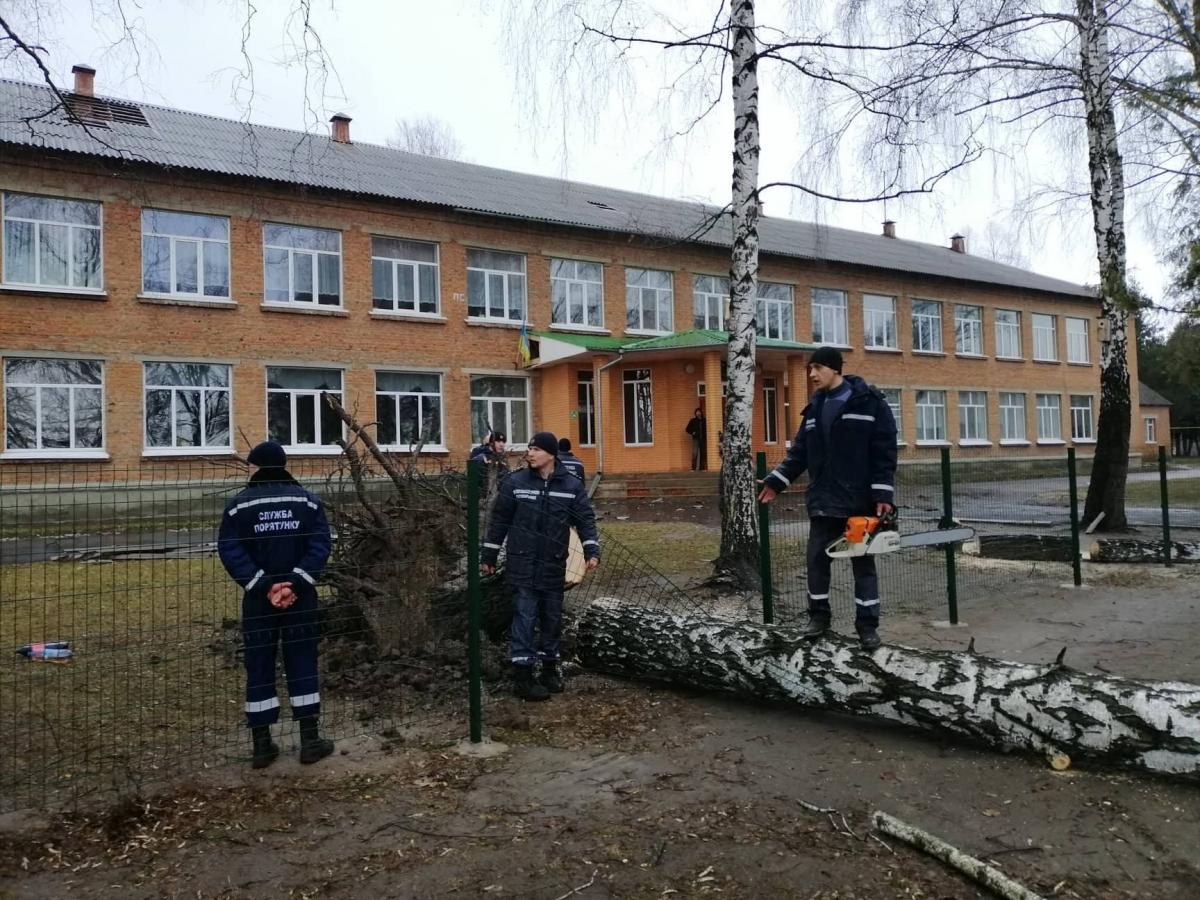 Над Сумской областью пронесся ураган
