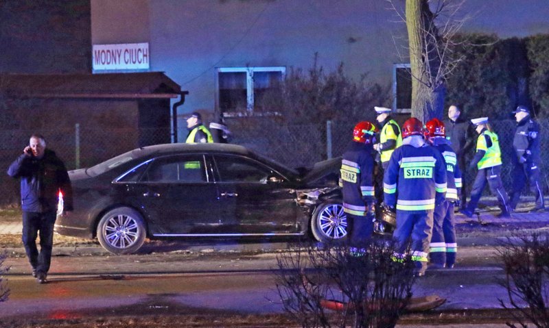 Опубликованы фотографии с места аварии, в которую попала Беата Шидло