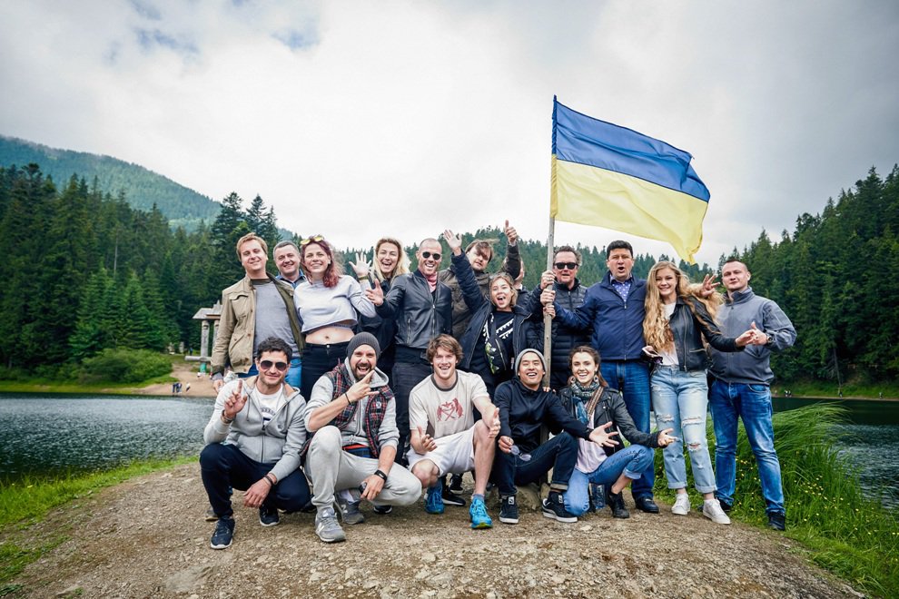 Появились первые кадры со съемочной площадки фильма Захар Беркут