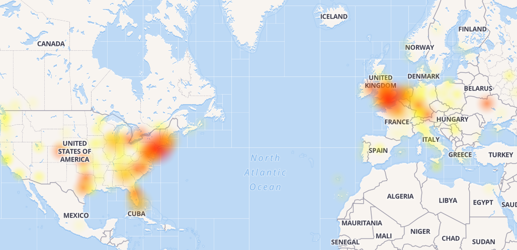 Сбои на сервисе Cloudflare: не работают десятки сайтов, в том числе и партии Зеленского (КАРТА)