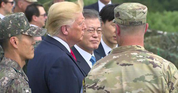 Трамп и Ким Чен Ын встретились в Северной Корее (ФОТО, ТРАНСЛЯЦИЯ)