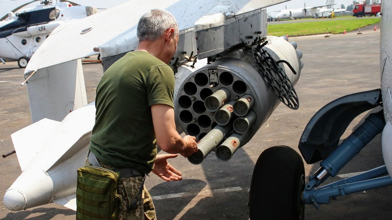 Украинские вертолеты Ми-24 нанесли удар по повстанцам в джунглях ДР Конго
