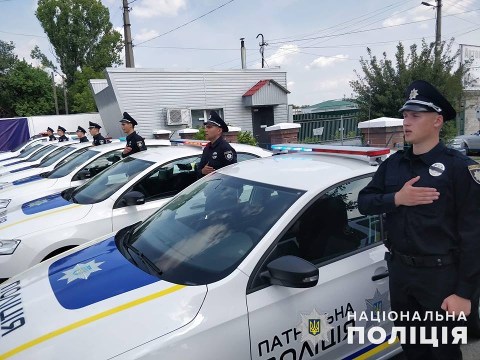 В Белой Церкви начало работу новое подразделение патрульной полиции