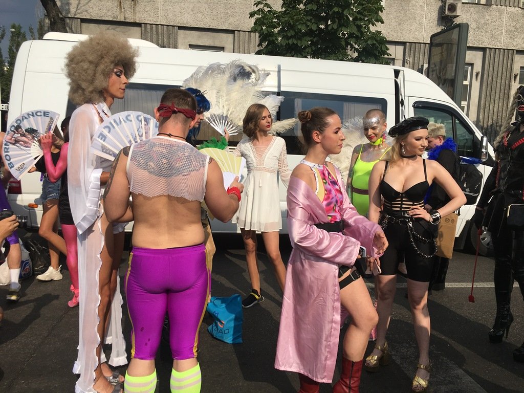 В центре Киева собираются участники Марша равенства (фото, видео)