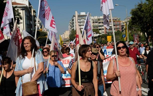 В Греции масштабная забастовка остановила транспорт