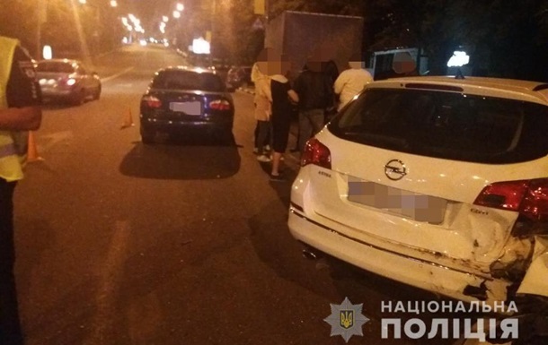 В Харькове погоня закончилась массовым ДТП