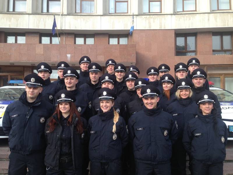 В Ивано-Франковске приняла присягу патрульная полиция