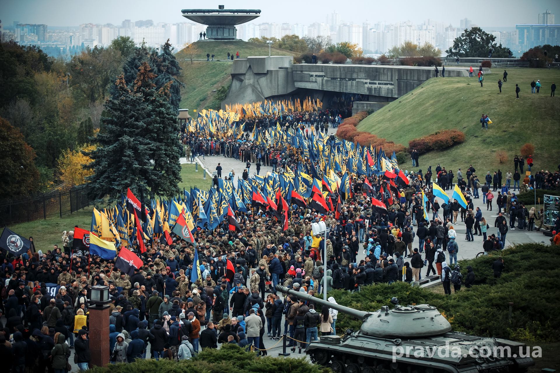 В Киеве прошел Марш нации, - фоторепортаж