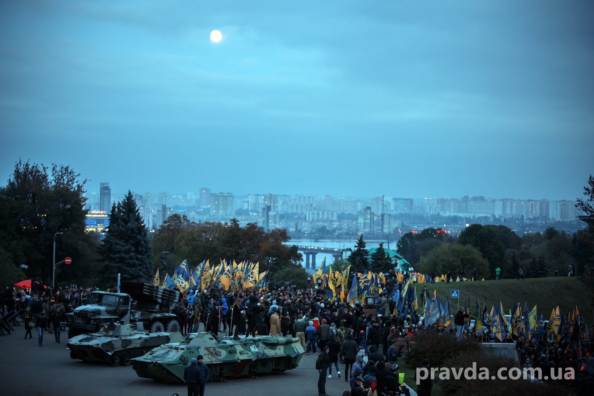 В Киеве прошел Марш нации, - фоторепортаж