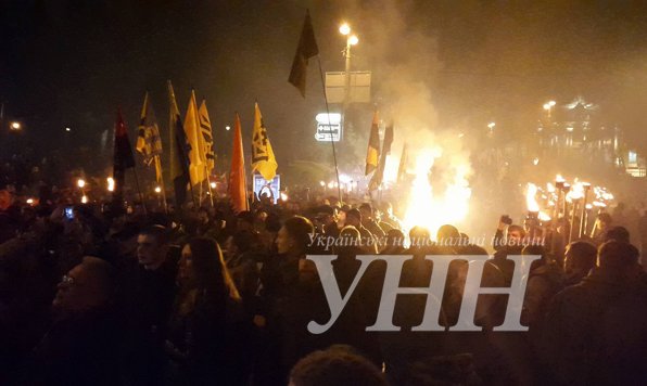 В Киеве прошел Марш нации, - фоторепортаж