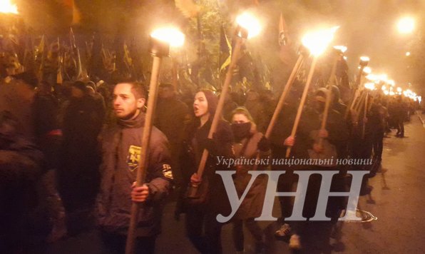 В Киеве прошел Марш нации, - фоторепортаж