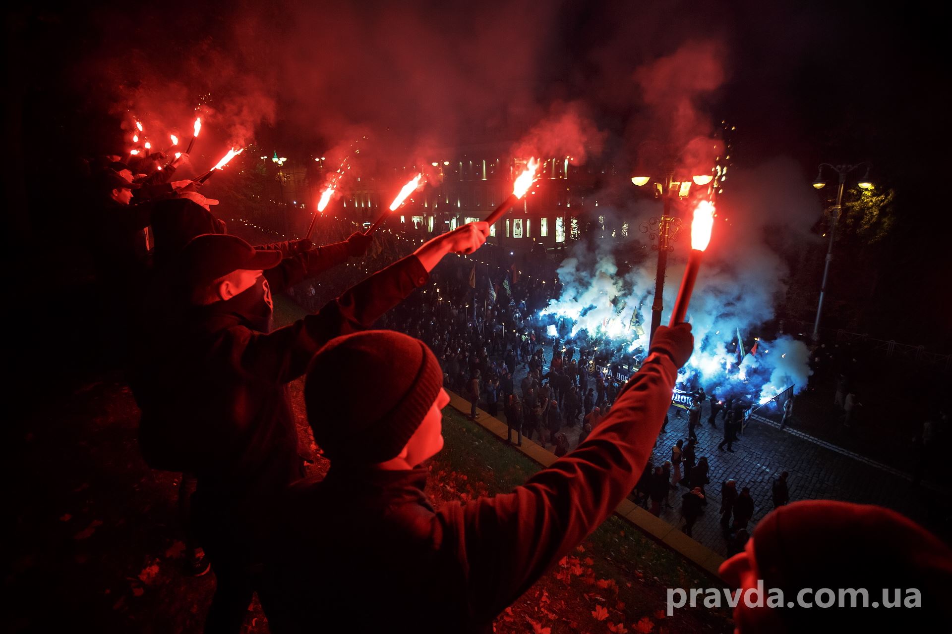 В Киеве прошел Марш нации, - фоторепортаж