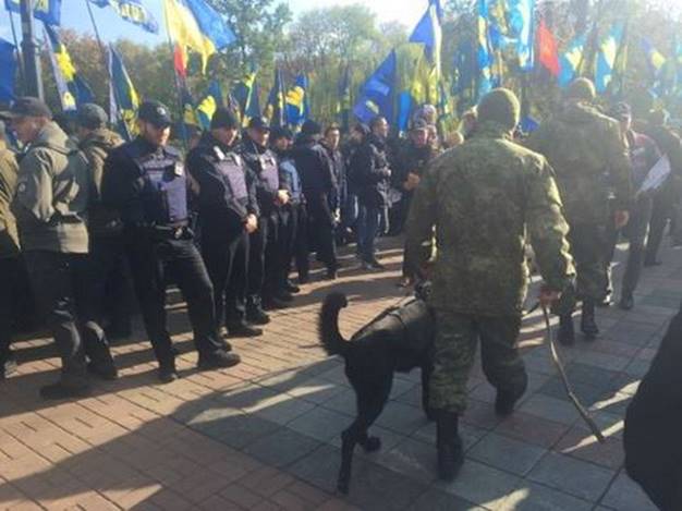 В Киеве завершился марш Свободы, задержанных нет
