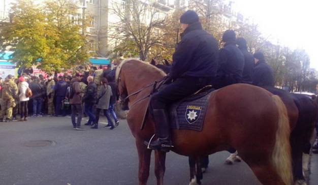 В Киеве завершился марш Свободы, задержанных нет