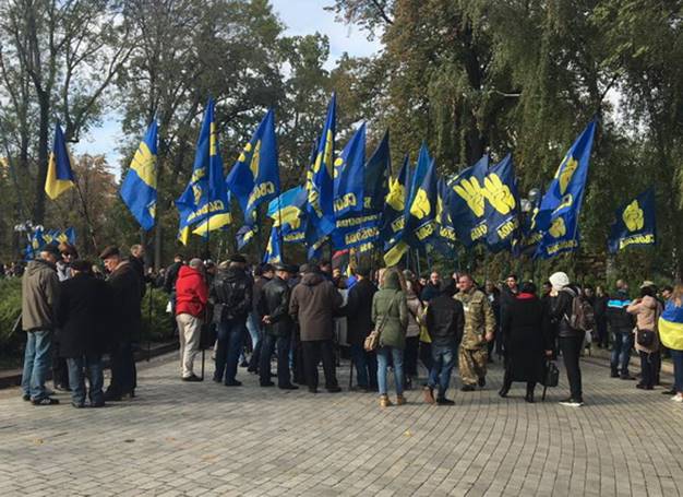 В Киеве завершился марш Свободы, задержанных нет