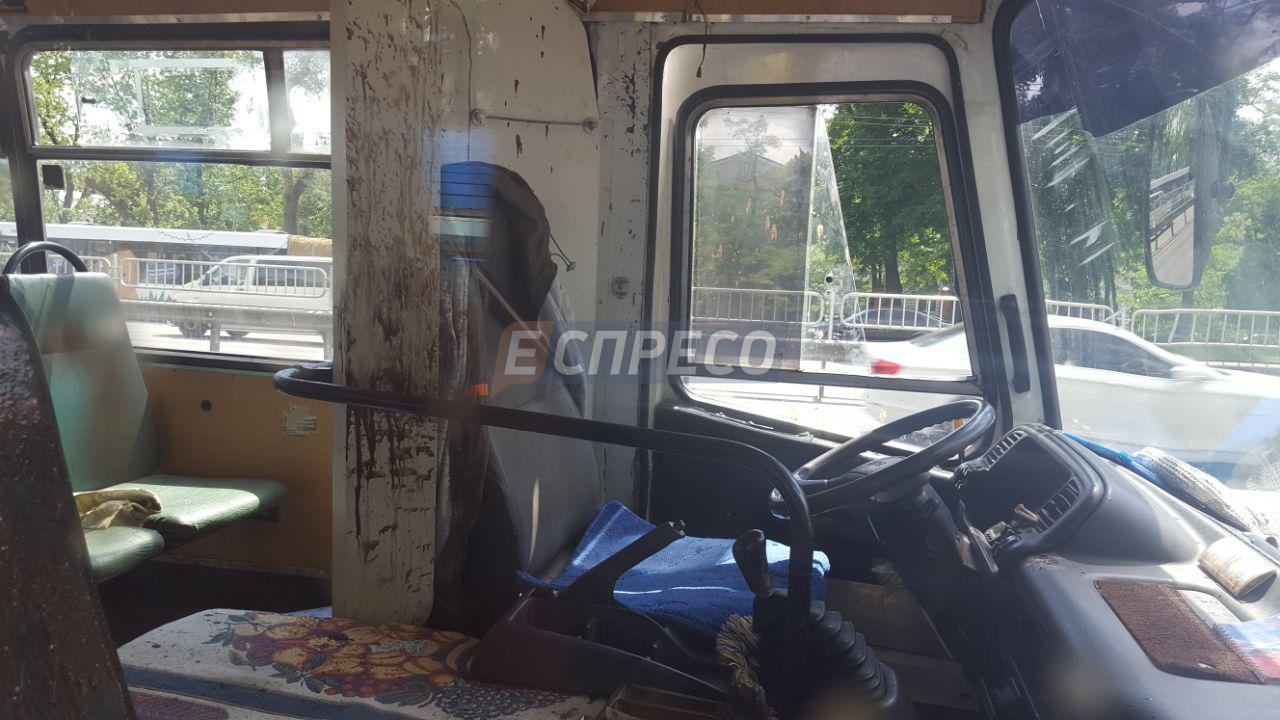 В киевской маршрутке на ходу взорвалась система охлаждения, пострадали 5 человек