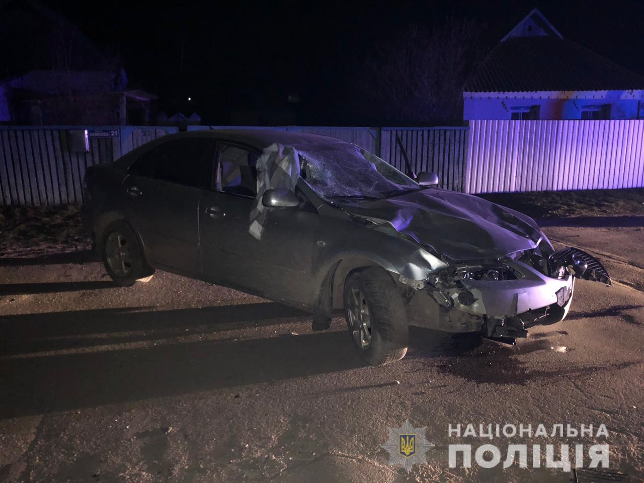 В Киевской обл. полиция задержала водителя, который насмерть сбил двух девушек
