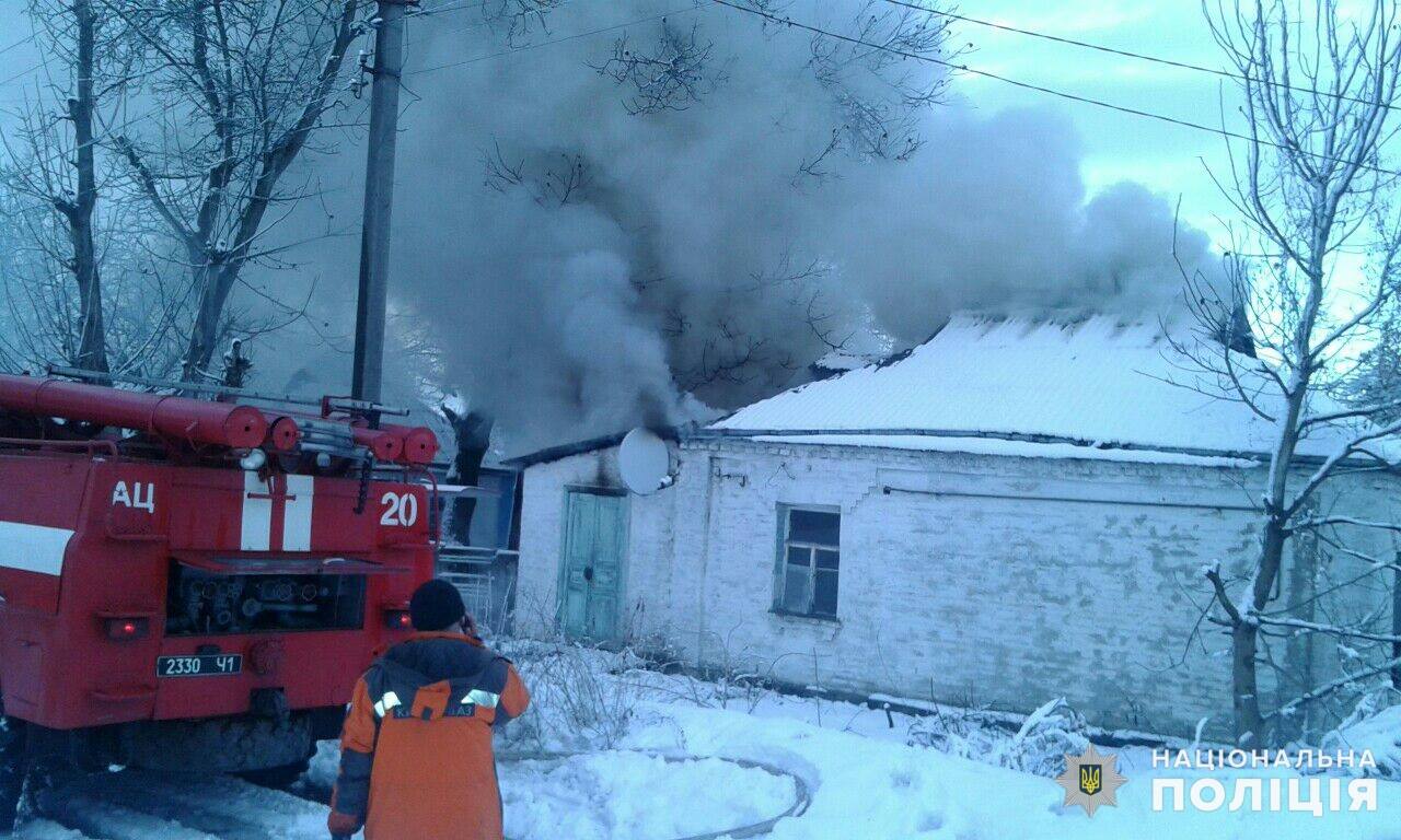 В Киевской области мужчина поджег дом своей бывшей девушки