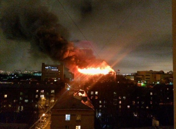 В Москве ликвидирован крупнейший за последние 25 лет пожар