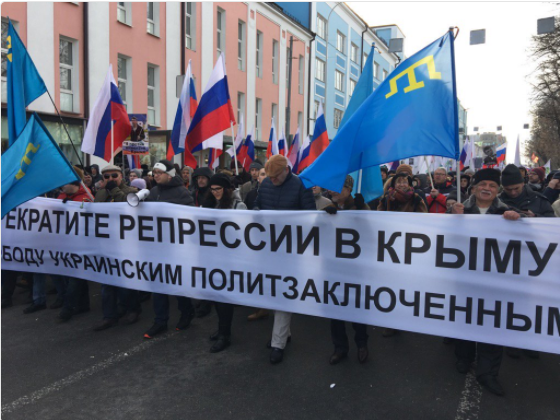 В Москве прошел марш Немцова, есть задержанные