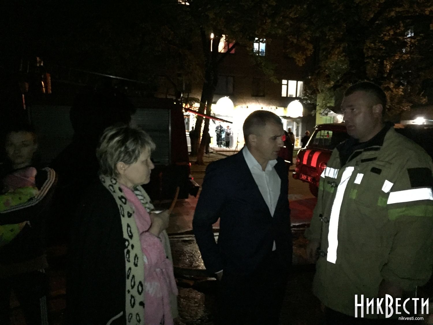 В Николаеве ночью горело здание общежития, есть пострадавшие