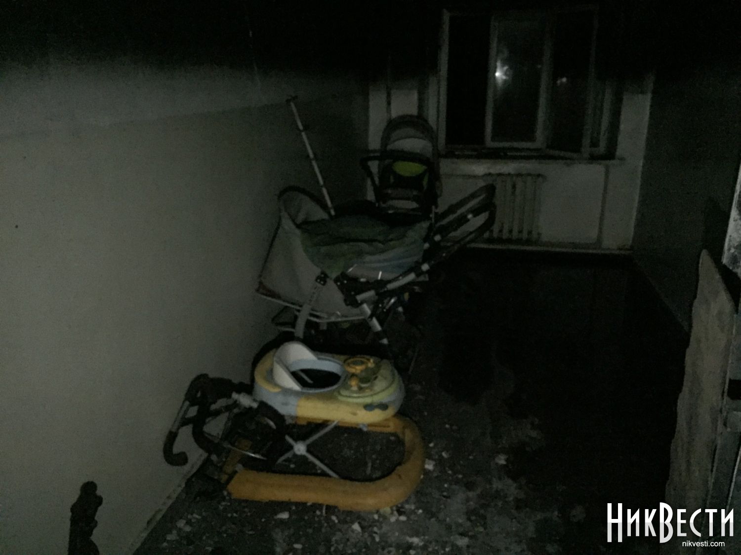 В Николаеве ночью горело здание общежития, есть пострадавшие