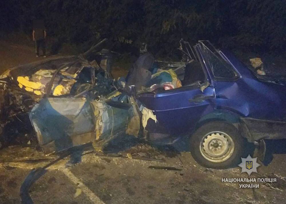 В Полтавской обл. из-за ДТП с участием грузовика травмированы мужчина и два ребенка