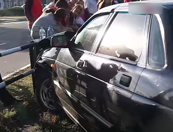 В Полтавской обл. ВАЗ столкнулся с мотоциклом, два человека погибли