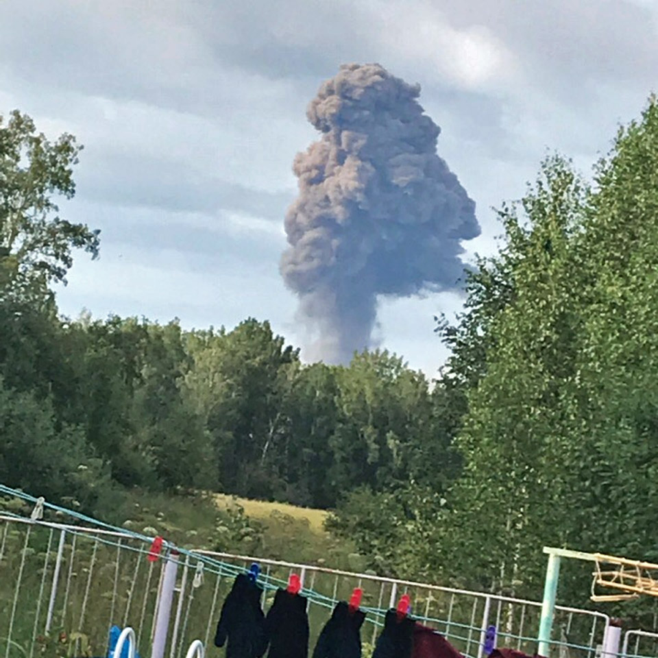 В России взрываются склады боеприпасов в Красноярском крае (ФОТО, ВИДЕО)