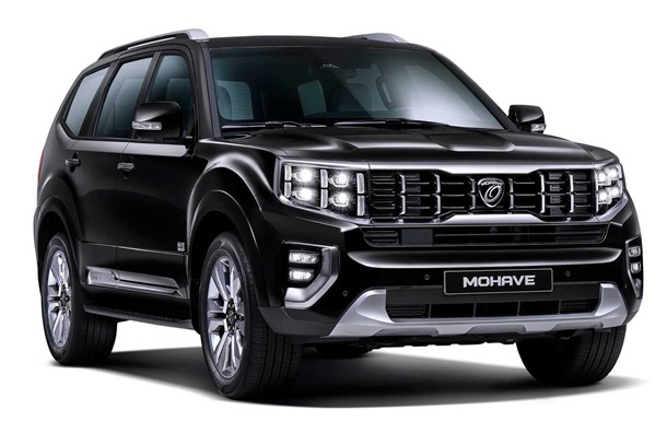 В Сети появились первые фото нового Kia Mohave