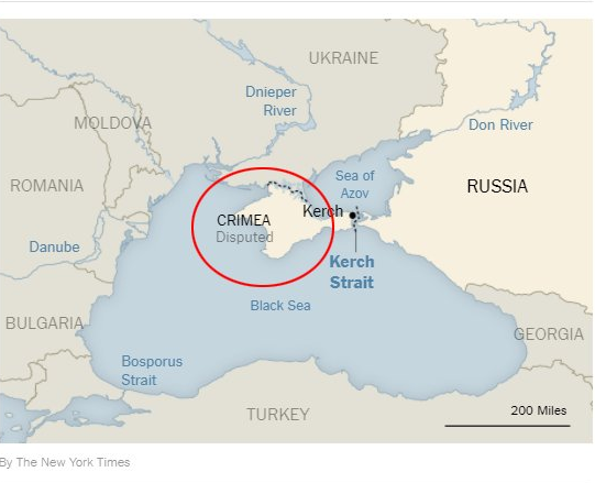 В The New York Times отказались перерисовывать карту со спорным Крымом