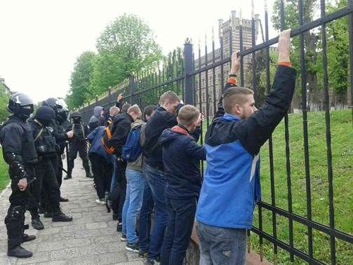 Во Львове произошла массовая драка, задержаны более 30 участников