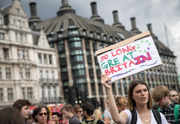 Вы украли наше будущее: Крупные города Британии охватили митинги после Brexit